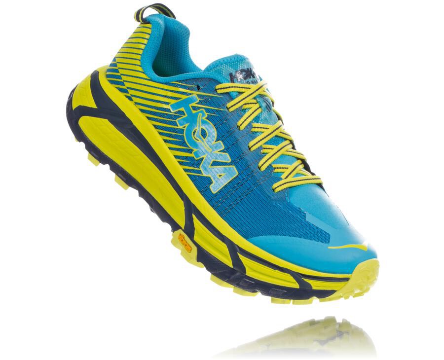 Hoka One One Trailove Tenisky Damske Modre/Zelene - EVO Mafate 2 - 58743-DNKP